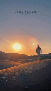 If you ever visit Erfoud, take a peek upward and discover a stairway that seems to lead straight to the skies.🌟🚀 🎥 by @srmooda (Instagram user) | Marrakech