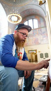 6.6K views · 113 reactions | The story behind the postseason chalk drawings in the rotunda. Chalk Drawing as Meditation for Teens is every Tuesday at 4:30 in Central Library - Teen’Scape. Next monthly class for adults in Central Library - Art Department will be on December 28 at 1 pm. Link in bio for more info. | Los Angeles Public Library | Facebook