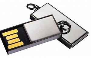 [Hot Item] Promotional Gift Ultral Thin Metal Custom USB Flash Drive