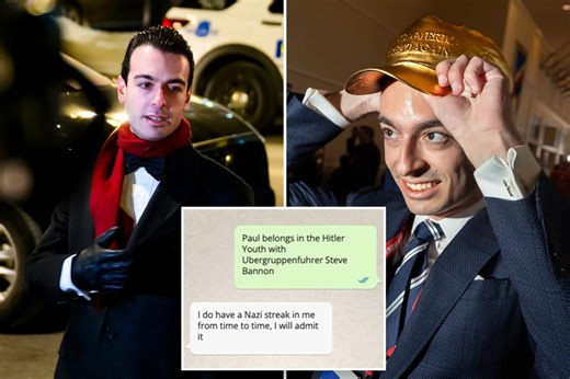 Trump’s special counsel pick allegedly boasted about having ‘Nazi streak’ in leaked texts