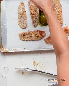 2.6K views · 31 reactions | After making a batch of homemade baked crispy fish fillets, it’s hard to eat it any other way. Our crispy and easy baked crispy fish fillet recipe is simply cooked on a sheet pan. Within minutes, you get fresh, warm and crispy fish for dinner and leftovers for lunch!  click here for recipe ---> https://bestrecipebox.com/baked-crispy-fish-fillets/ | Best Recipe Box | Facebook