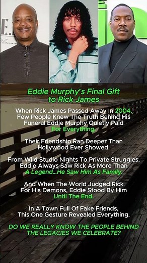 Eddie Murphy’s Quiet Tribute to Rick James