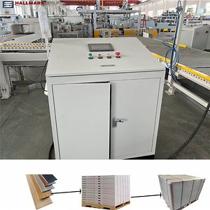 [Hot Item] Automatic Energy Conservation Engineering PVC Lvt WPC Vinyl Laminate Spc Flooring Making Gantry Palletizing Machine Packing Stacking Machinery