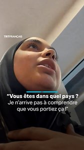 6K views · 42 reactions | Une femme voilée portant une tenue de sport recouvrant sa tête, a été agressée par un homme dans une boulangerie en France | TRT Français | Facebook