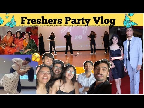 Fresher’s Party In College🫣| College Life Vlogs |#mbbs #medico #freshers #rampwalk #mbbsstudent