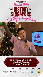  Just 6 shows left—Dim Sum Dollies®: History of Singapore – Sixty Sexy Years ends this Saturday, 21st Dec! Don’t miss out—find out what everyone’s laughing about for yourself! GET YOUR TICKETS NOW ➡️ https://bit.ly/3BGBRu7 | SISTIC | Facebook