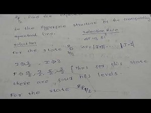 Hyperfine structure theory