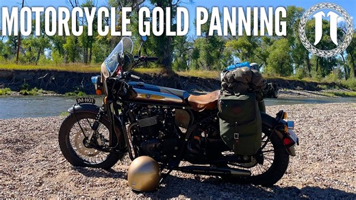 In part 6 of his Colorado ramble adventure, Charlie heads back to one of his favorite spots to pan for gold and gets a refreshing surprise upon his arrival. | Janus Motorcycles