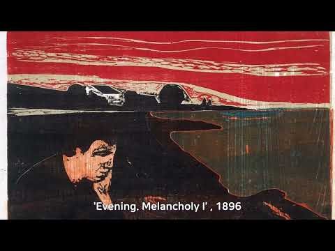 27 《Melancholy – Edvard Munch 1892》 “파도 앞에 무너진 마음, 우울은 언제나 늦은 오후에 온다”
