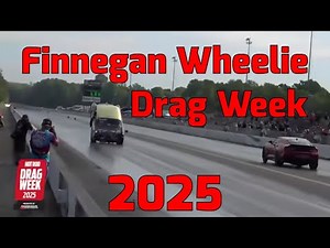 Mike Finnegan Wheelie Hot Rod Drag Week 2025