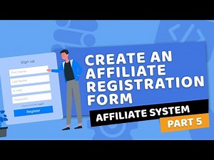 How to Create an Affiliate Registration Form (Affiliate Marketing Part 5) - Berdu.id