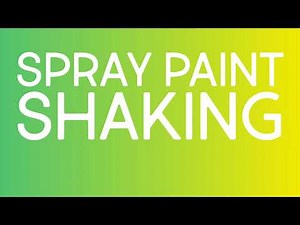 Spray Paint Can Shaking SOUND EFFECT