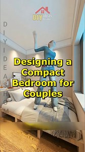 20 reactions | Designing a Compact Bedroom for Couples. bedroom...