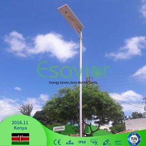 [Hot Item] Outdoor Road Solar Lamp 40W 4000lm All in One Solar LED Street Light Chinese Manufacturer