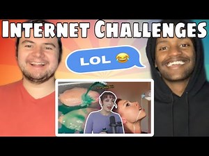 Chad Chad 'Internet Challenges are cool and safe' REACTION