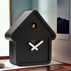 Modern Limited Moma Black Cuckoo Clock - Cloudnola Bird House - Eye Catcher Clock - Etsy
