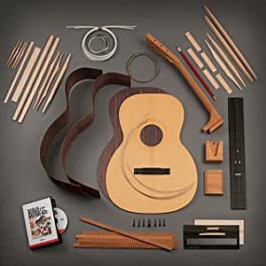 StewMac Build Your Own Triple-O Acoustic Guitar Kit with Indian Rosewood Back & Sides, Sitka Top, Dovetail Neck