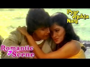 Mithun Romancing With Padmini Kolhapuri- Romantic Scene | Pyar Jhukta Nahi | Hindi Film