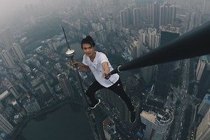 Chinese 'rooftopper' falls to his death from 62-storey tower after stunt goes wrong