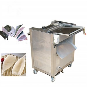 [Hot Item] High Quality Electric Skin Remover Stainless Steel Salmon Squid Fish Processing Machines
