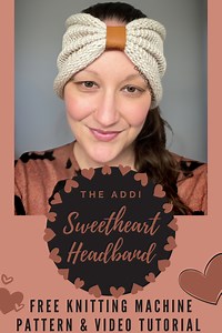 Addi Sweetheart Headband — Day's Crochet & Knit
