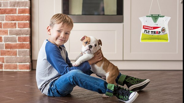 Fly Traps Outdoor Fly Trap Hanging with 30g Fly Bait, Natural Pre-Baited Fly Bags Outdoor Disposable Stable Horse Ranch Fly Trap Bag Fly Catchers Killer Outdoor 10 Pack