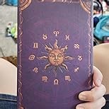 AstroReality: Zodiac 12 Constellation Astrology Notebook, (App disabled), 8x5, 192 Pages Writing Pad Journal, Unruled Embossed Hardcover (Scorpio)