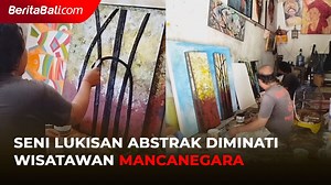 Permintaan lukisan abstrak mulai meningkat seiring meredanya pandemi Covid-19. Lukisan abstrak diminati wisatawan mancanegara asal Jepang, Cina, Australia dan wisatawan Amerika. I Made Wijaya Kusuma, pelukis, mengungkap kondisi ramai permintaan mencapai sepuluh hingga lima puluh lukisan. Selengkapnya simak video berikut | Beritabali.com | Facebook