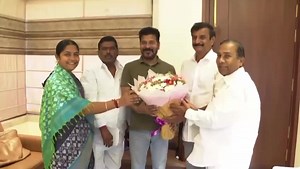 BRS MLAs - Sunitha Laxma Reddy (Narsapur), K Prabhakar Reddy (Dubbaka) , G Mahipal Reddy ( Patancheru) and Manik Rao ( Zaheerabad ) paid a courtesy call on Telangana Chief Minister Revanth Reddy today. #Telangana #RevanthReddy #BRS #TelanganaCongress #CongressParty | ZED CHANNEL