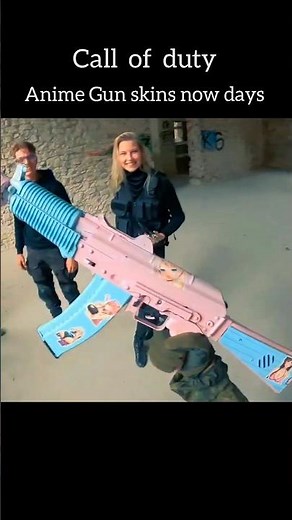 anime guns skins in call of duty #callofduty #gaming #warzone #codm #codmobile #bo6 #bo7