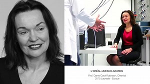 Introducing Professor Dame Carol Robinson, one of the 2015 L'Oréal-UNESCO Awards Laureates for the Europe region, congratulations! #womeninscience | L'Oréal-UNESCO For Women in Science