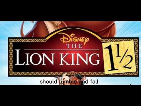 the lion king timon and pumbaa stand by me