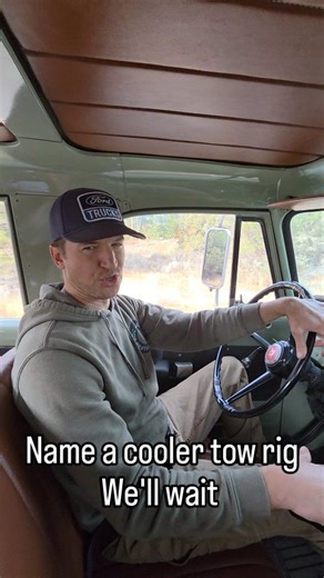 Colonel Cummins, the 67 Powerwagon is a straight vibe. Cruising our @bendpak lifts to the new shop in style | Doc Johnson Restorations