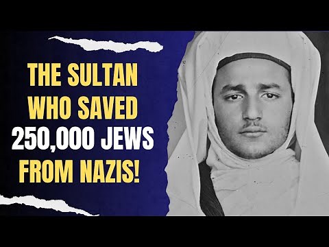 The Sultan Who Saved 250,000 Jews from the Nazis| Sultan Mohammed V of Morocco