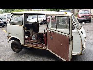 Two Stroke Subaru 360 Van Restoration Basics : Unsticking the Siezed Engine !