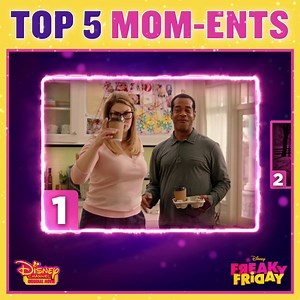 15K views · 248 reactions | Top 5 Freaky Friday MOM-ents from the movie! | Disney Channel | Facebook