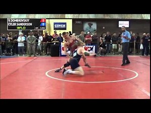 70 kg R2 - Vladyslav Dombrovskiy (Army WCAP) vs Cyler Sanderson (NLWC)