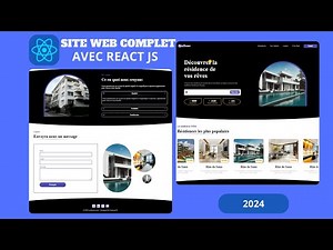 React js | Concevoir et déployer en ligne un site Web totalement responsive (étape par étape)