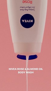 A luxurious lather right at your fingertips🧼 Indulge in the gentle fragrance of white rose petals with our Rose and Almond milk body wash. This silky smooth shower cream leaves skin feeling moisturized even after towel drying. | NIVEA