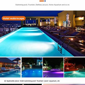 [Hot Item] RGBW LED IP68 Waterproof DMX LED Underwater Pool Light Swimming Pool Lighting