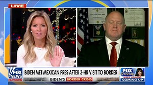 Former acting ICE director Tom Homan criticizes President Biden's trip to the border, calling it a 'political stunt.' | Ainsley Earhardt