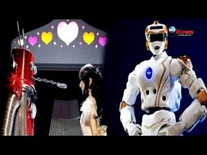 इतिहास में पहली बार हुई रोबोट जोड़े की शादी…! | Robot Couple Tie the Marital Knot!!!