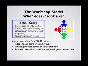 The Workshop Model and Collaborative Teaching and Learning