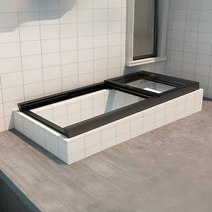 [Hot Item] Modern Aluminum Electric Telescopic Skylight Smart Remote Control System and Stable Anti Lift Skylight