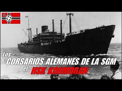 German WWII raiders: the HSK-8 "KORMORAN." By TRUFAULT