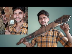 how to make sword, double edged sword, khanda, by mhx max
