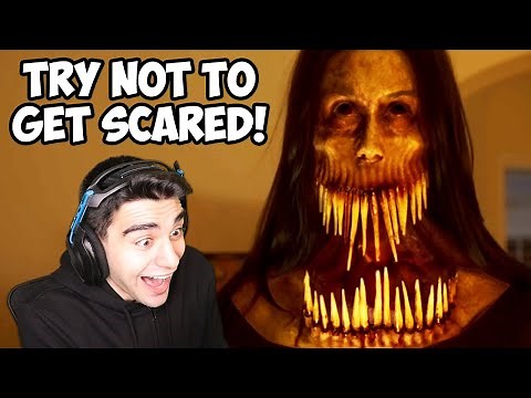 REACTING TO YOUR SCARY VIDEOS!!! - Try Not to Get Scared Challenge #1