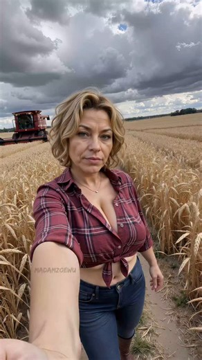 Zoe Wu on Instagram: "There’s something about golden fields and quiet confidence.."