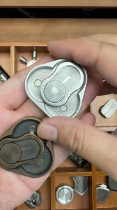 Which do you prefer, stainless steel or copper fidget toys#fidgettoys #fidgetspinner #EDC #fidgetslider | Fidget Toys