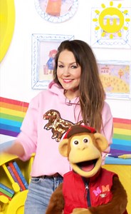 Join Amy and Milkshake Monkey tomorrow morning on Milkshake! @amyltommo #Milkshake #MilkshakeTV #Amymilkshake #milkshakemonkey #milkshakepresenter #KidsTV #ChildrensTV | Milkshake